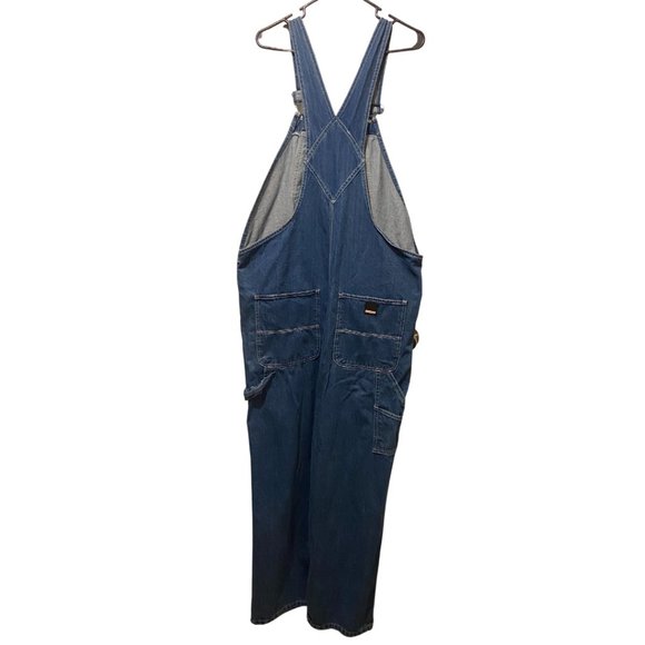 Crafstman Bib overalls jean jumpers carpenter sz 40 x 30 - Picture 5 of 8